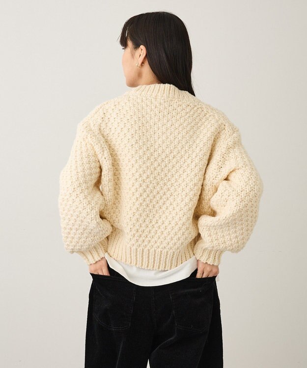 CRAFT STANDARD BOUTIQUE ローゲージカノコニットプルオーバー Light Purple