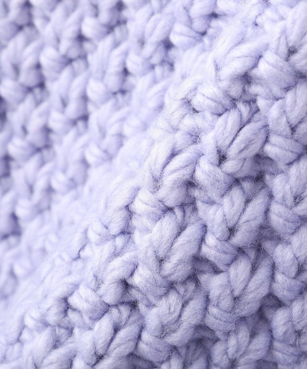 CRAFT STANDARD BOUTIQUE ローゲージカノコニットプルオーバー Light Purple