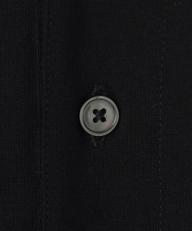 UNFILO MENS 多機能 ヘンリーネックＴシャツ ブラック