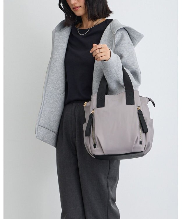 MioFIRANO はっ水軽量ナイロン2WAYリュック　FIRANO フィラノ GRAY