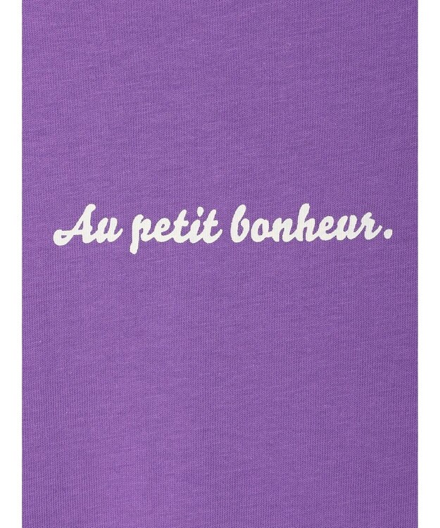 earth music&ecology Ａｕ　ｐｅｔｉｔ　ｂｏｎｈｅｕｒ　ロンＴ Purple