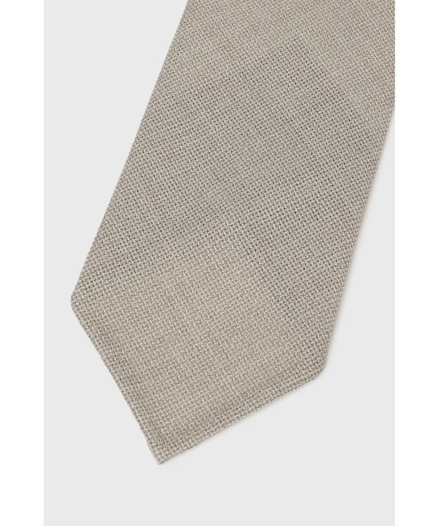 DAKS VBCウールサージ3フォールドタイ サンド