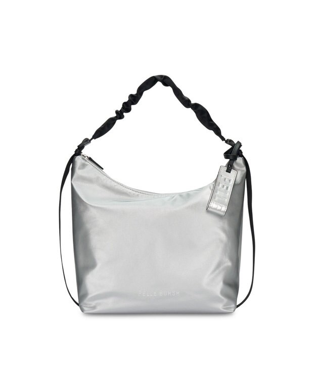 PELLE BORSA ハンドルポイントショルダーバッグ Cheers チアーズ 5210 シルバー