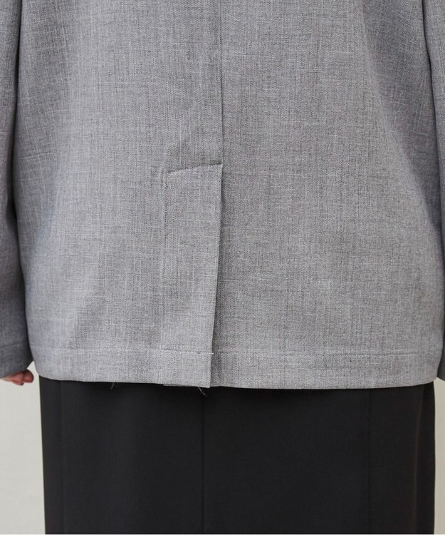 WEGO 【ANGIE VINTAGE】リネンライクジャケット グレー