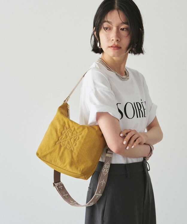 russet 《WEB限定》スタンダードミニショルダーバッグ <ナイロン>(CE-1719-WEB) Mustard
