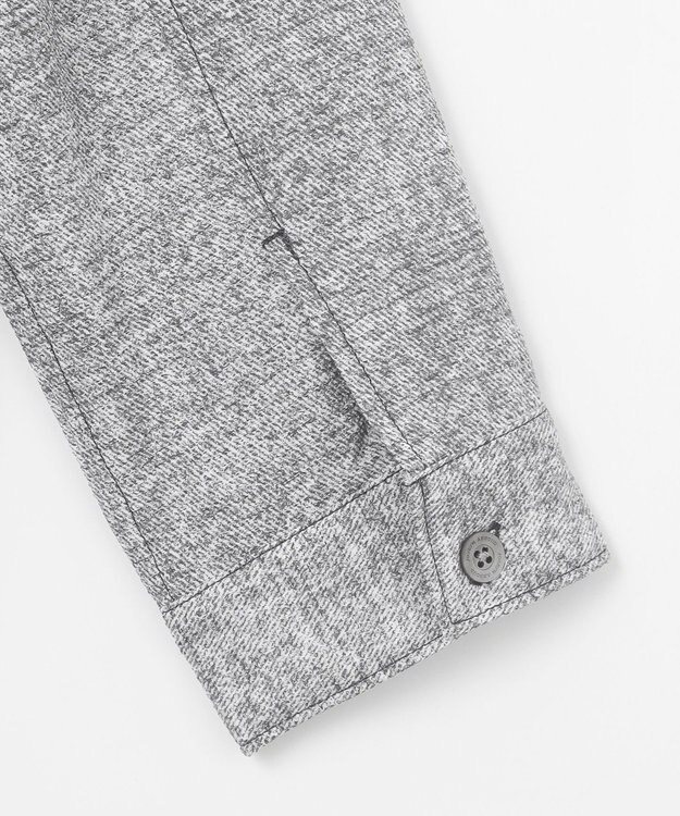 JOSEPH ABBOUD 【驚きの多機能】ドライサッカー ブルゾン ライトグレー系