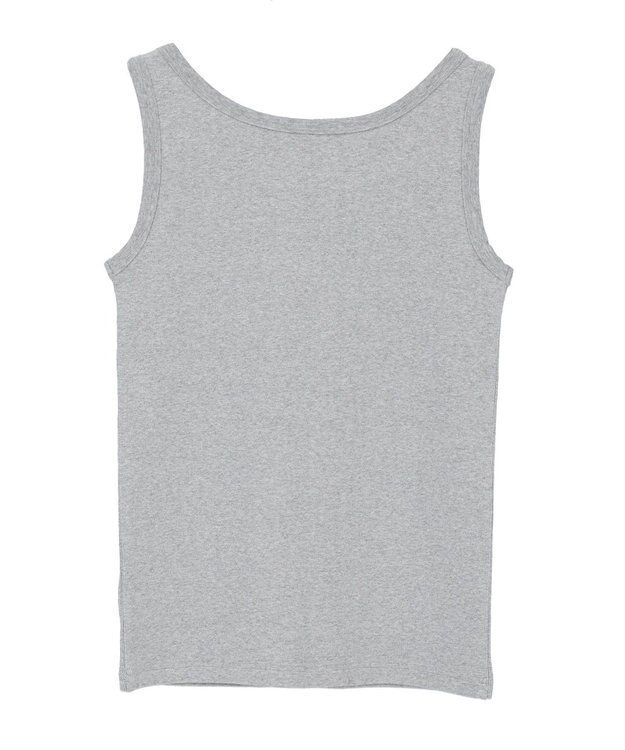 AMERICAN HOLIC ラメテレコタンクトップ Light Gray Mixture