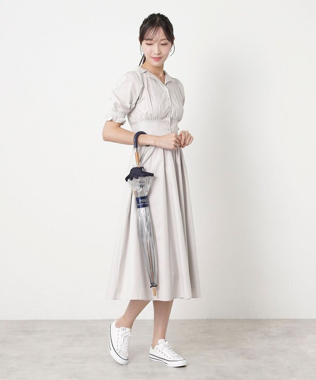 MOONBAT POLO RALPH LAUREN（ポロ ラルフローレン) ビニール傘 TPU×SEASONAL BEAR 雨傘 長傘 ネイビーブルー