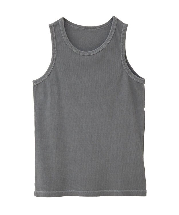 Green Parks ピグメントアメスリタンク Charcoal Gray