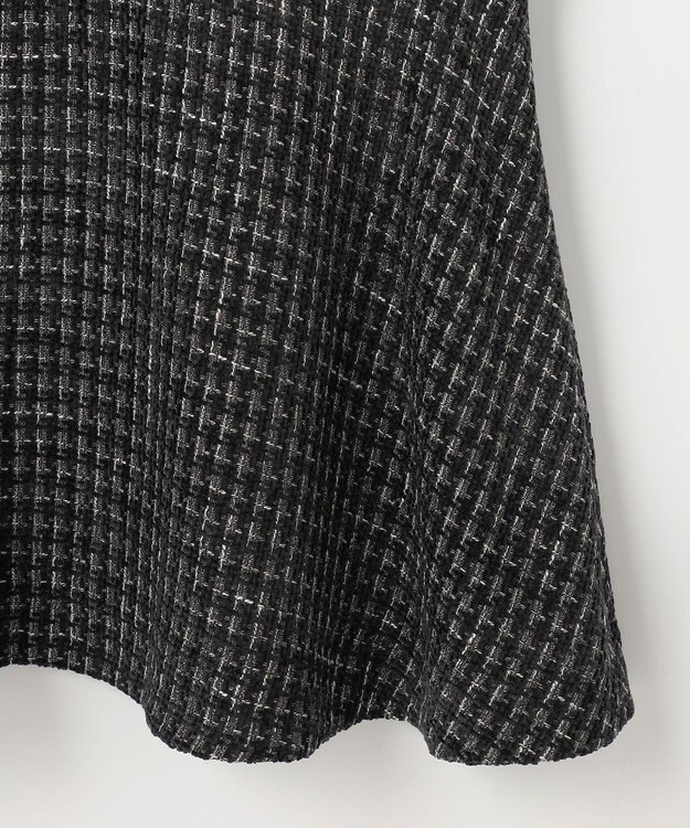 Feroux ツイードジャンパースカート ブラック系