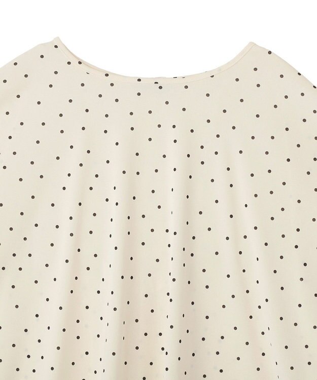 Green Parks 【優秀ブラウス】マルチ機能バックデザインブラウス Dot