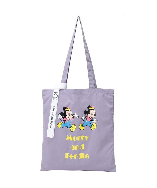 AMERICAN HOLIC 【Mickey&Friends】10ColトートBAG Purple
