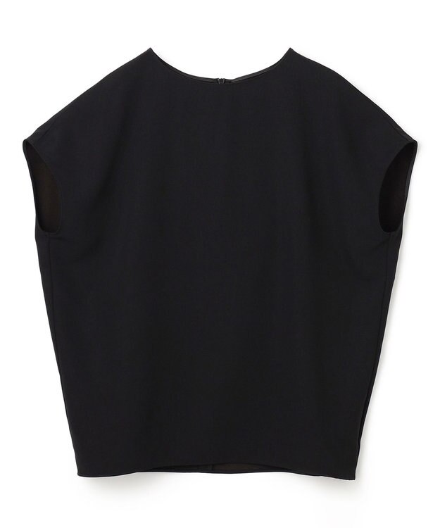 UNFILO サマーセットアップ Tブラウス ブラック