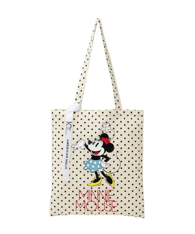AMERICAN HOLIC 【Mickey&Friends】10ColトートBAG White
