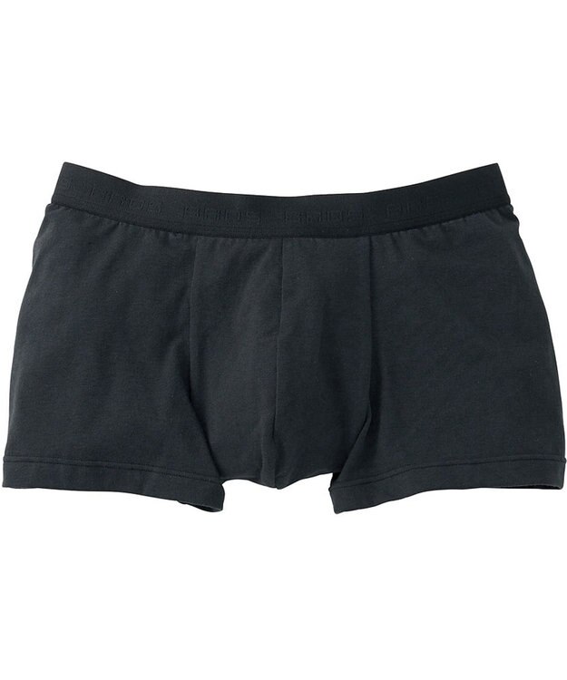 WACOAL MEN ボクサーパンツ【3枚セット】オーガニック綿混(本体) フロント快適設計 肌あたり軽減設計 前閉じ 下着 GT3333 /ブロス バイ ワコールメン ブラック