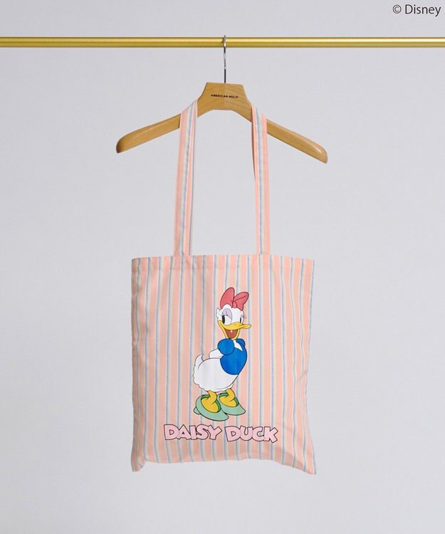 AMERICAN HOLIC 【Mickey&Friends】10ColトートBAG Pink