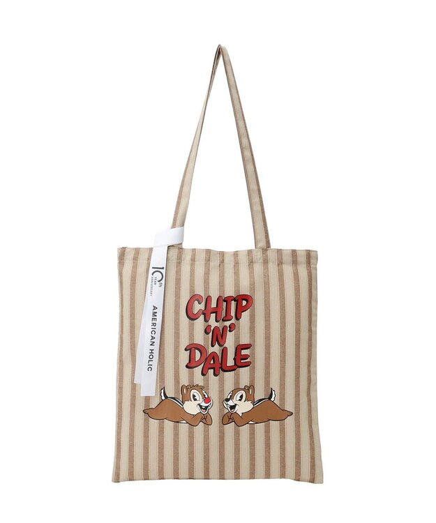 AMERICAN HOLIC 【Mickey&Friends】10ColトートBAG Brown