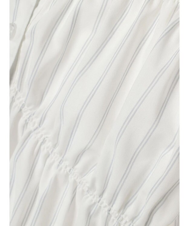 earth music&ecology ビスチェライクシャーリングシャツ（ストライプ） Stripe