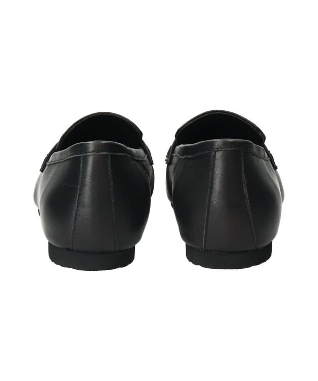 Bridget Birkin 【PARADIS COULEUR】スクエアトウフラットローファー ブラック