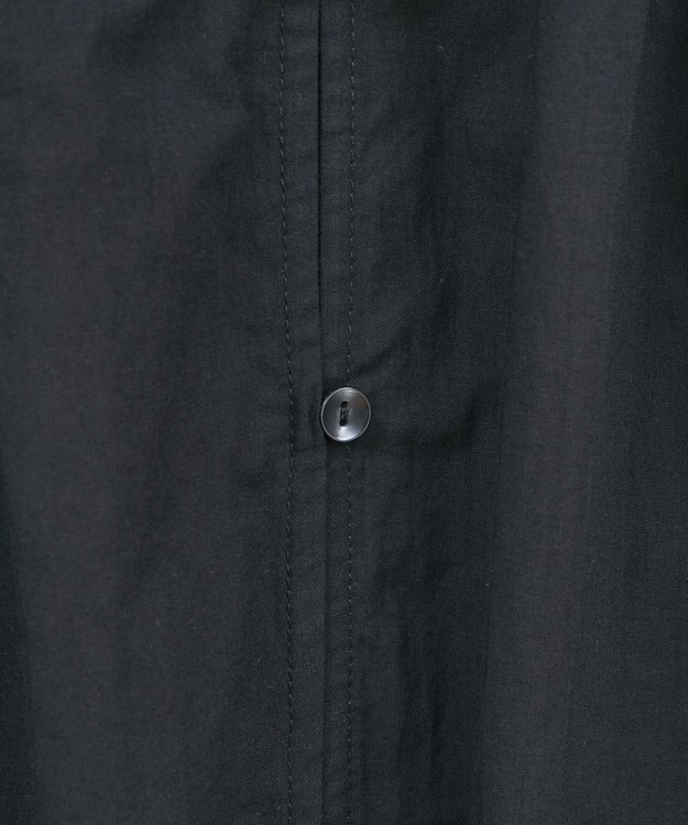 earth music&ecology ギャザーロングワンピース Black