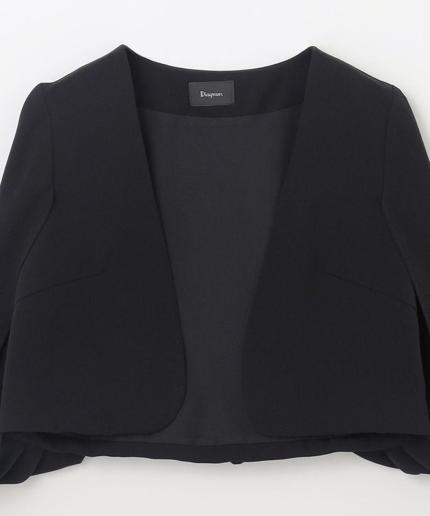 GRACE CONTINENTAL イレギュラーボレロ ブラック