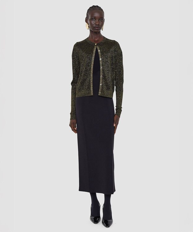 JOSEPH ルレックスニット　カーディガン Black / Gilt