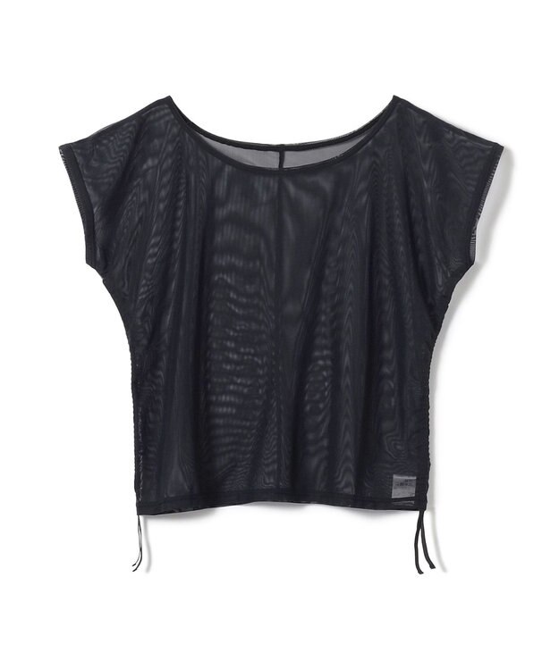 Chacott チュールトップ ブラック