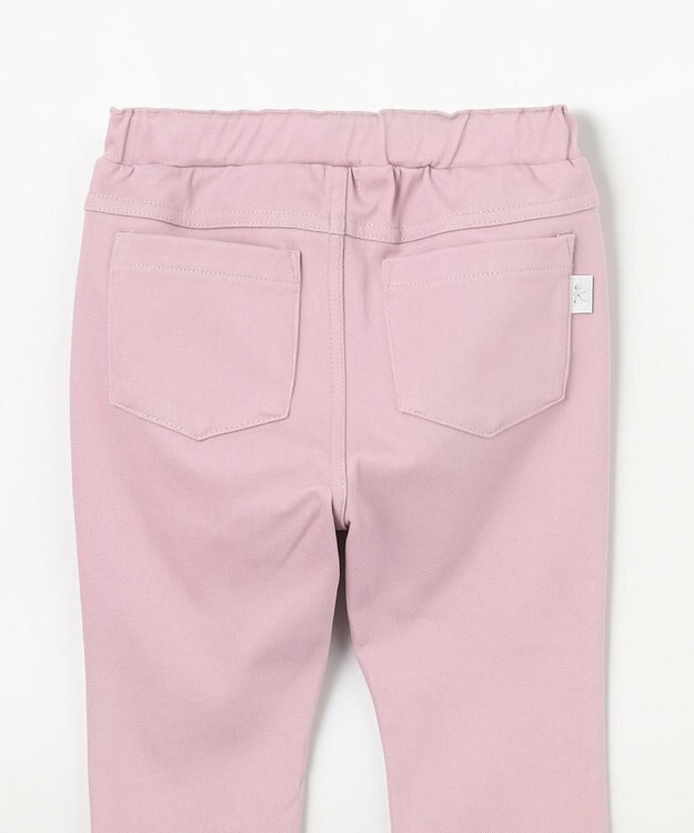 組曲 KIDS 【90-100㎝】ハートデニムニット パンツ ピンク系