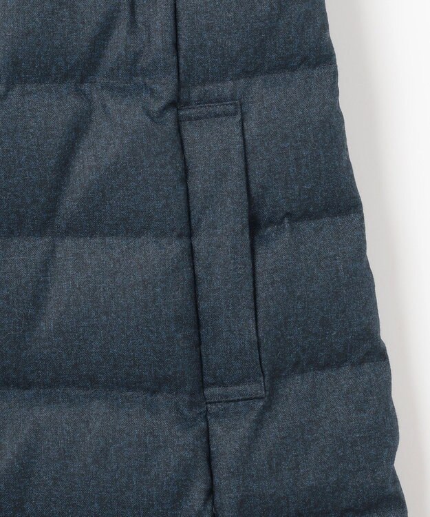 組曲 ライトタフタロングダウンコート 【WEB限定】ネイビーツイード系5