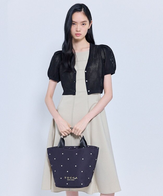TOCCA SKIPPING ICON TOTE トートバッグ【星風まどかさん着用・WEB＆一部店舗限定】 ブラック系
