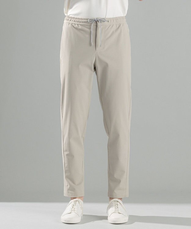 JOSEPH HOMME 新素材【水滴除去性/ストレッチ/洗える】 デューエイトタックジャージー   イージーパンツ/ PEGG EASY アイボリー系