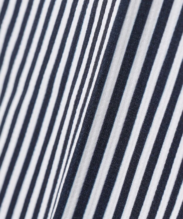 23区GOLF 【MEN】ドライタッチ細ストライプ柄パンツ ネイビー系2