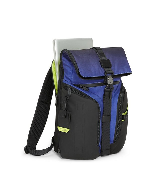 TUMI  メンズ  Alpha Bravo 「ロジスティック」バックパック ROY BL OMB