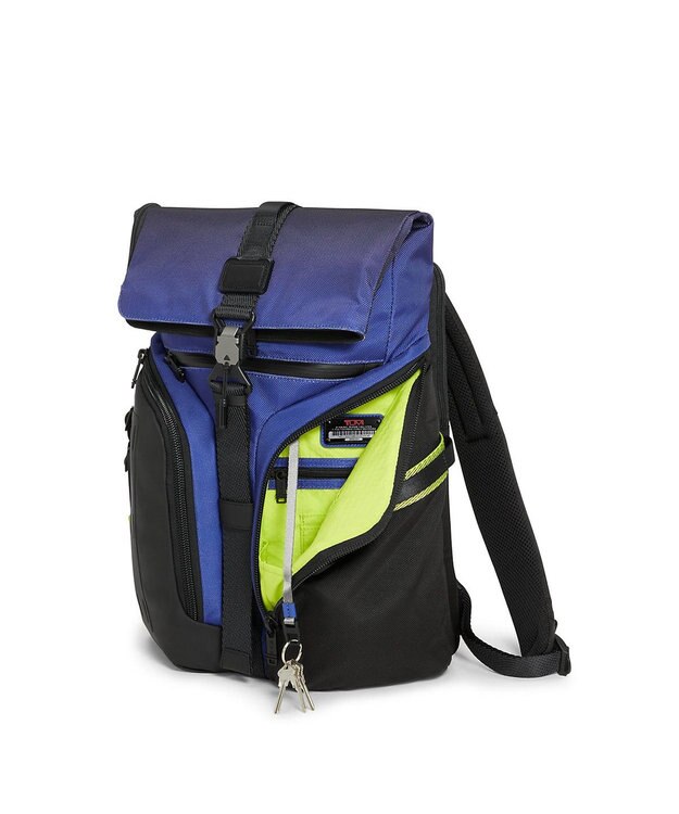 TUMI  メンズ  Alpha Bravo 「ロジスティック」バックパック ROY BL OMB