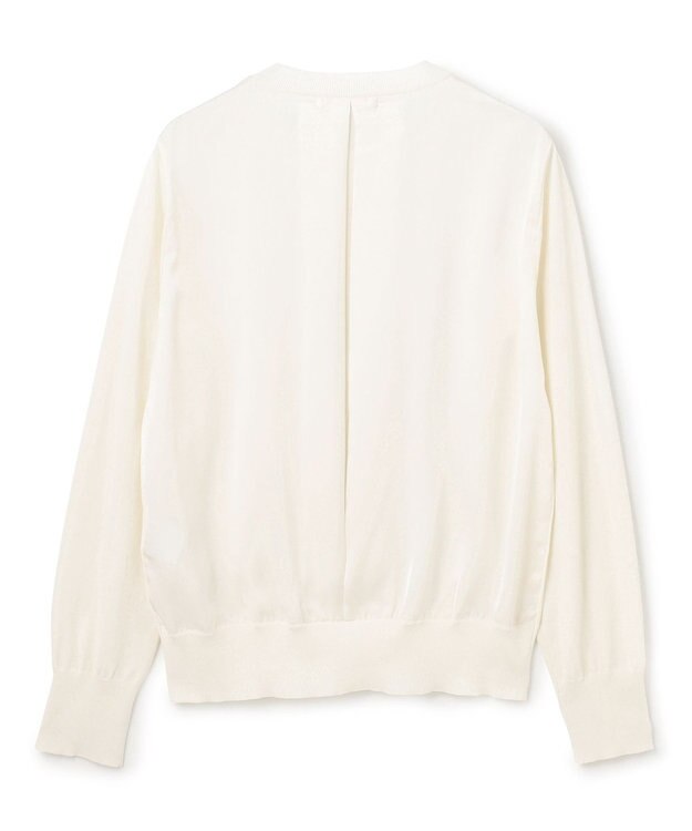 BEIGE， JULIE / サテンニット Ecru