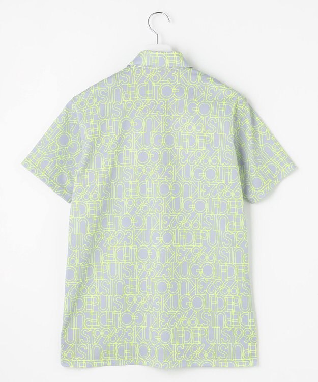 23区GOLF 【MEN】ロゴグラフィック ポロシャツ ライトグレー系5