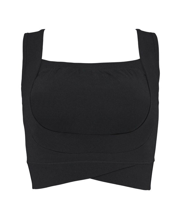 BRADELIS New York 【BRADELIS Me / ノンワイヤー・バストアップ】 ブラデリスフレンドリーフィットブラ 接触冷感 速乾機能で快適 ブラック