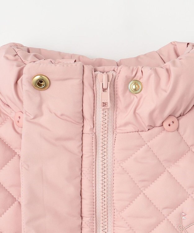 組曲 KIDS 【90-100cm】中綿BABY ショートコート ピンク系