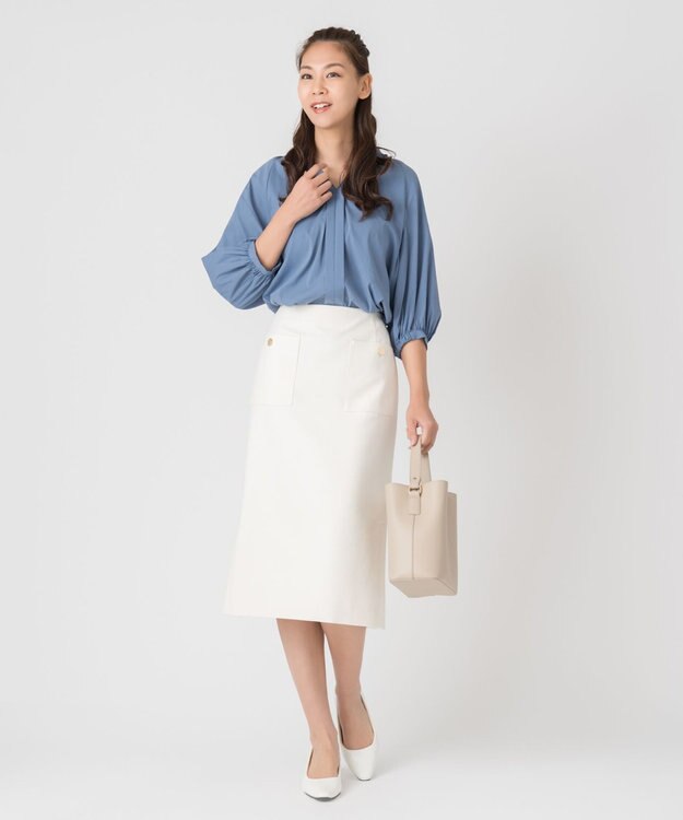 ONWARD Reuse Park 【BEIGE】スカート春夏 オフホワイト