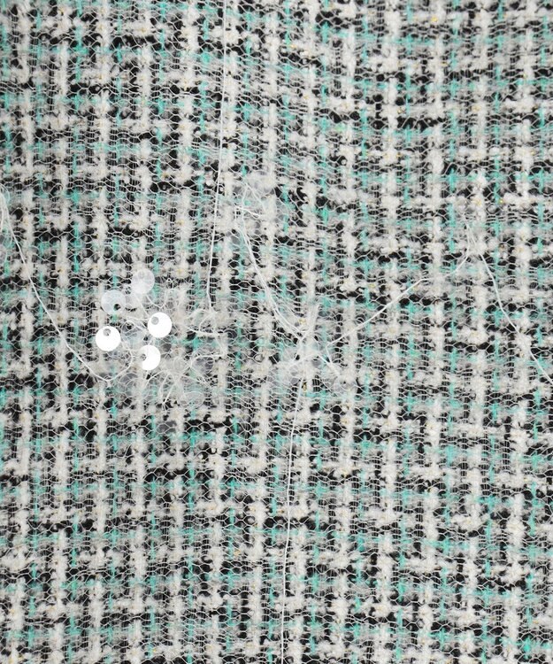 TOCCA SPANGLE OF FLOWER スカート グリーン系5