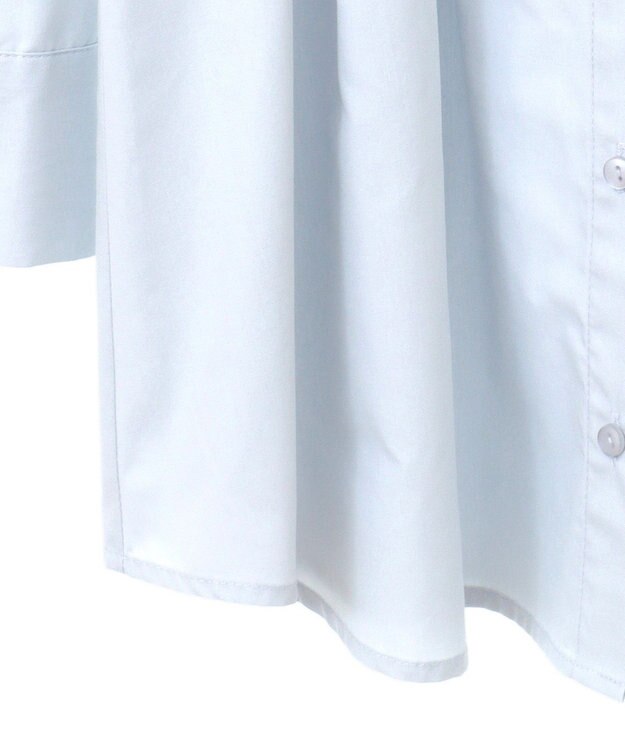 earth music&ecology ウエストタックシャツミニワンピース Sax