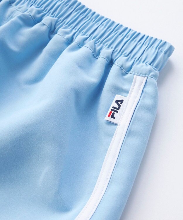 OP／FILA 【FILA】無地ショート丈パンツ サックス