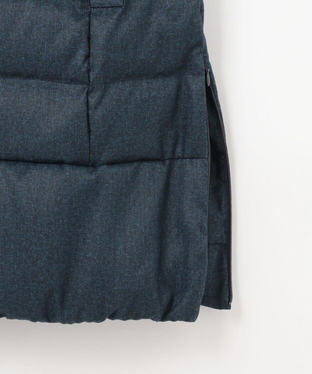 組曲 ライトタフタロングダウンコート 【WEB限定】ネイビーツイード系5