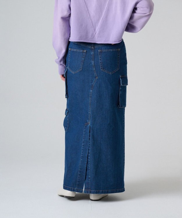 Ripo trenta anni DENIM CARGO SK デニムスカート INDIGO