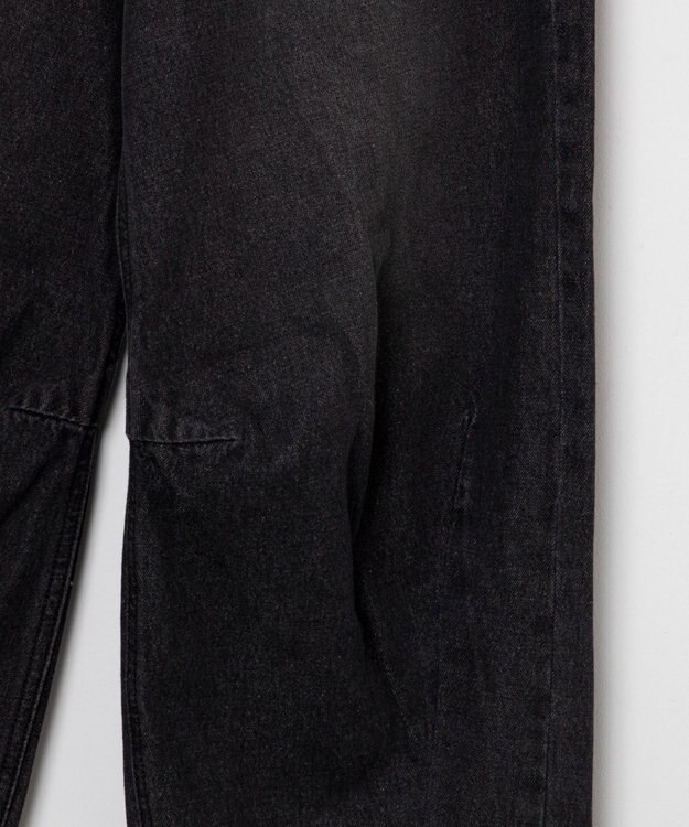 WEGO カーブデニムパンツ ブラック中濃色