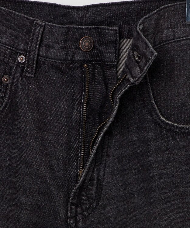 WEGO カーブデニムパンツ ブラック中濃色