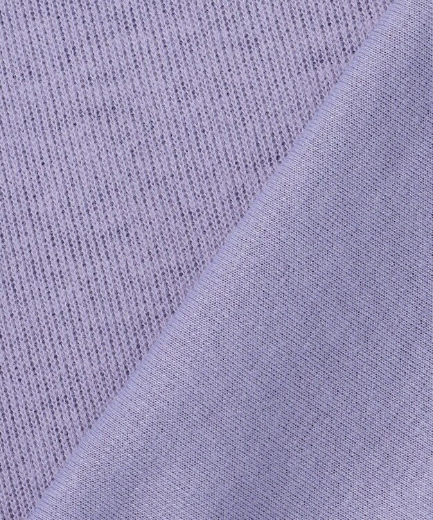 ANY 【洗濯機可】クルーネックポンチョ ラベンダー