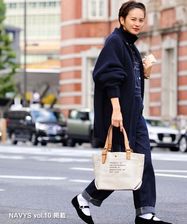 united bamboo 【NAVYS 10月号掲載】UB ベーシックバッグ(ミニ) オフ