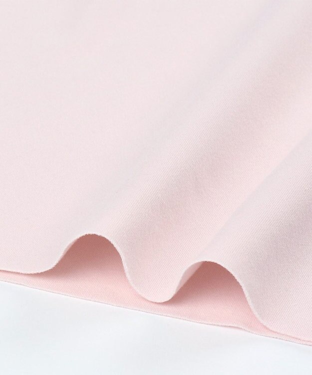 Wing あったかインナー 綿100％(肌側) アウターにひびきにくい ムレにくい 【綿の贅沢 ここちフラット】 8分袖 長袖 秋 冬 EL4873 ウイング／ワコール ピンク