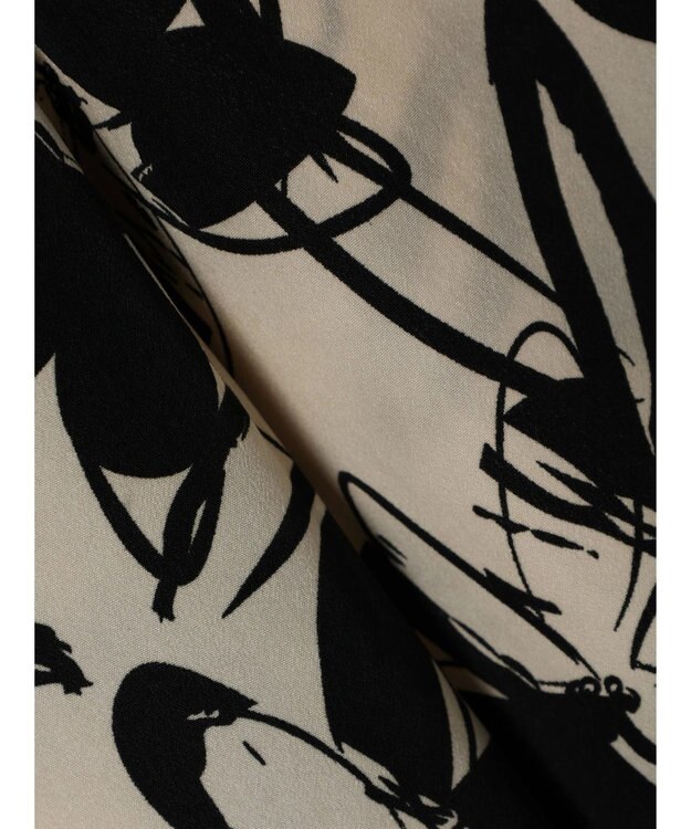 CRAFT STANDARD BOUTIQUE アートフラワーシャーリングパンツ Ivory